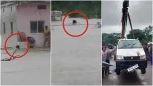 एमपी के राजगढ़ में हादसा, उफनते नाले में बही ओमनी कार, 9 लोगों के शव बरामद